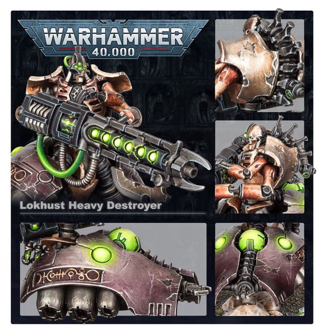 49-28 Necrons Lokhusts Heavy Destroyer - Image 3
