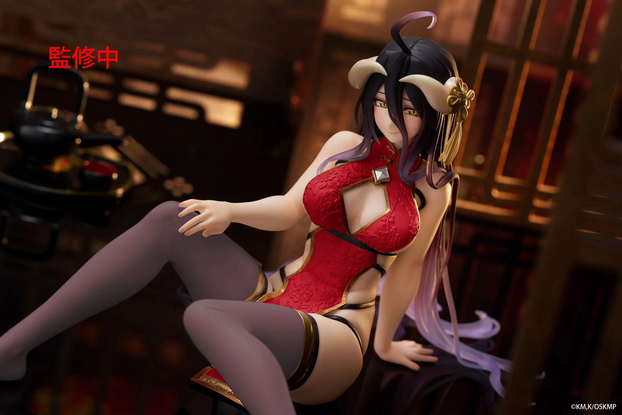 Albedo: Renewal China Dress Ver. | Desktop Cute Figure - Image 9