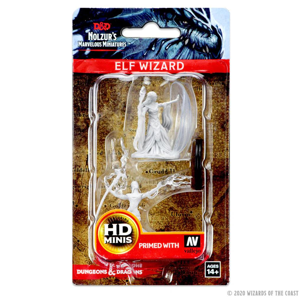 D&D Nolzur's Marvelous Miniatures: Elf Female Wizard - Image 4