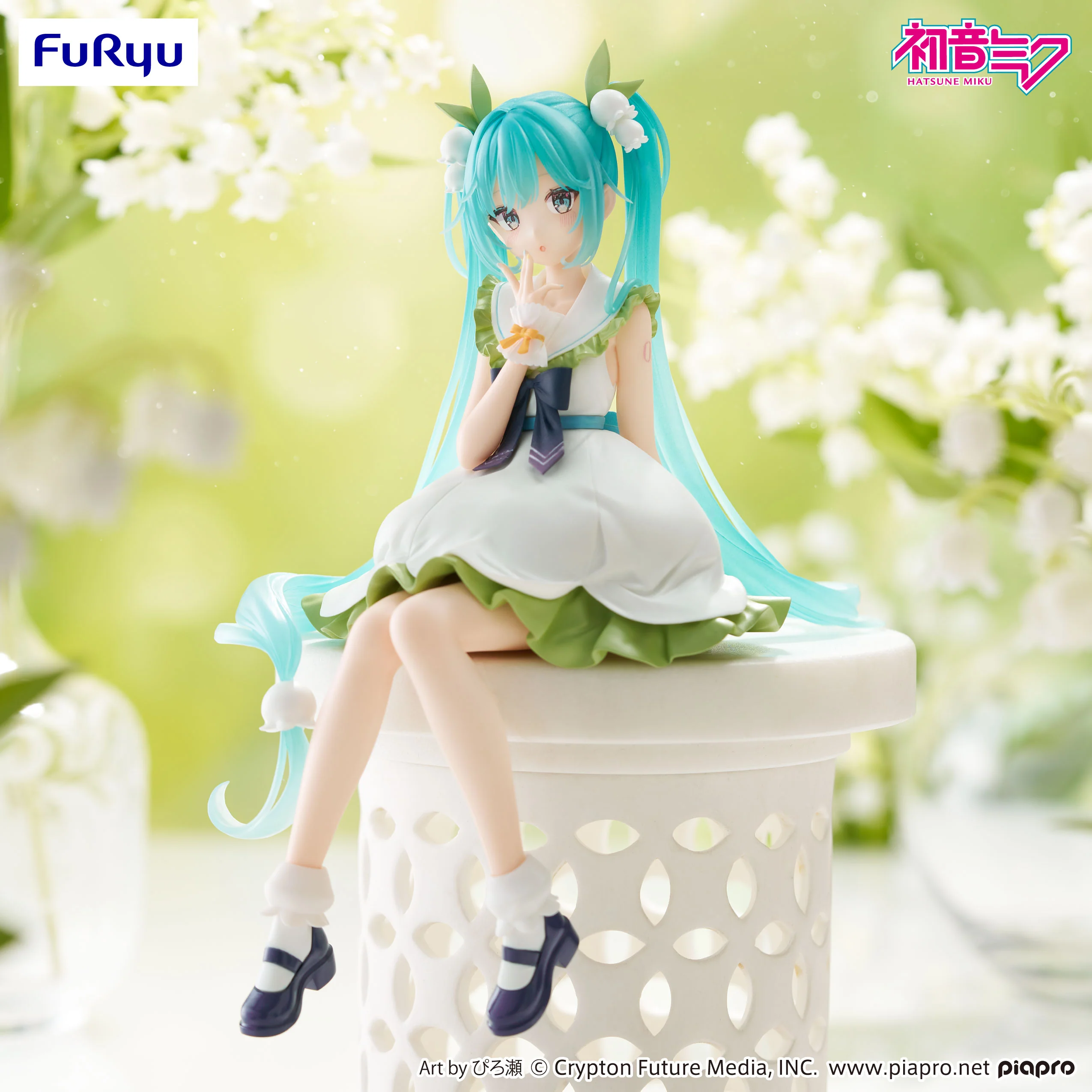 Hatsune Miku Flower Fairy: Lily of the Valley | Noodle Stopper Figure - Image 4