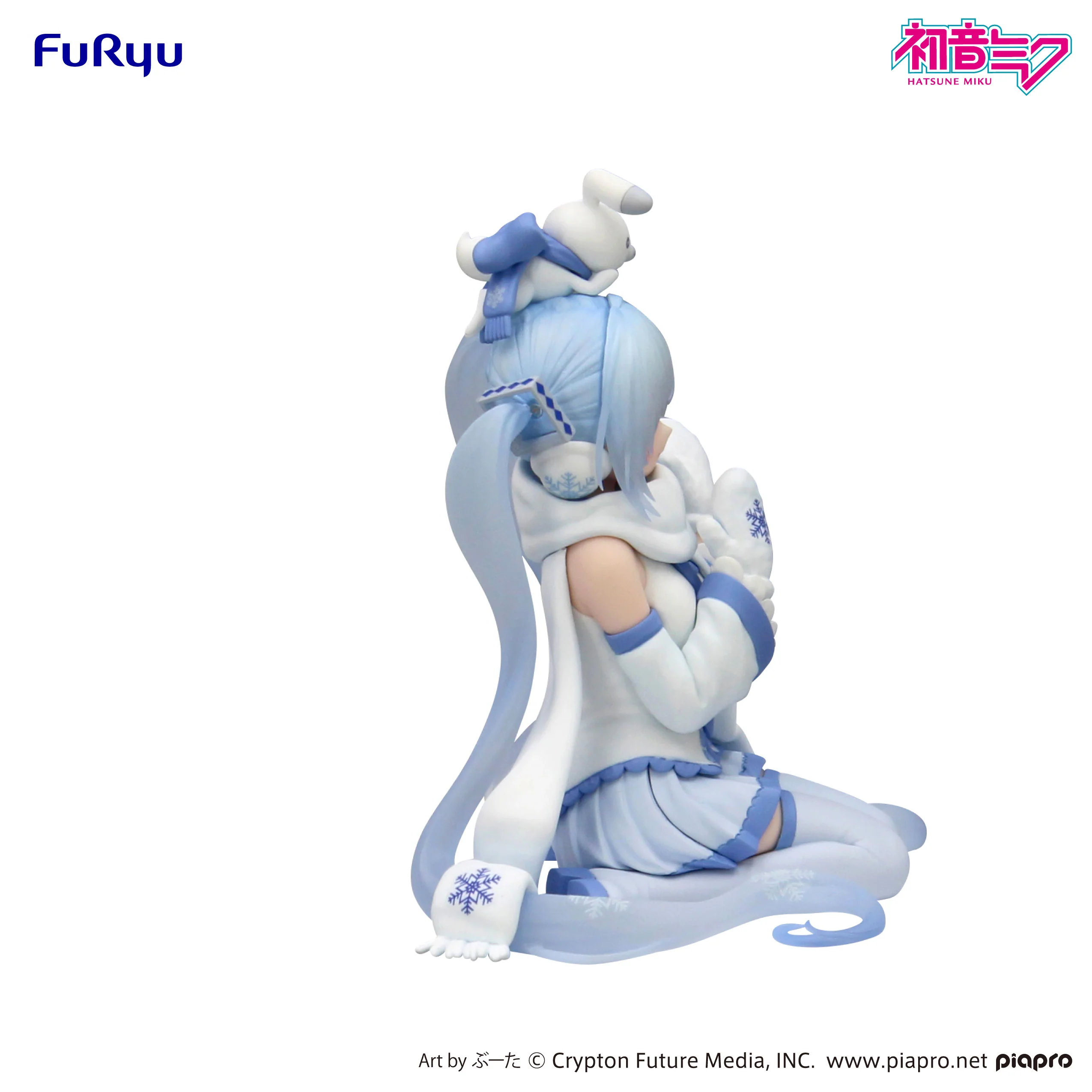 Hatsune Miku: SNOW MIKU Sky Town 10th Ver. | Noodle Stopper Figure - Image 3