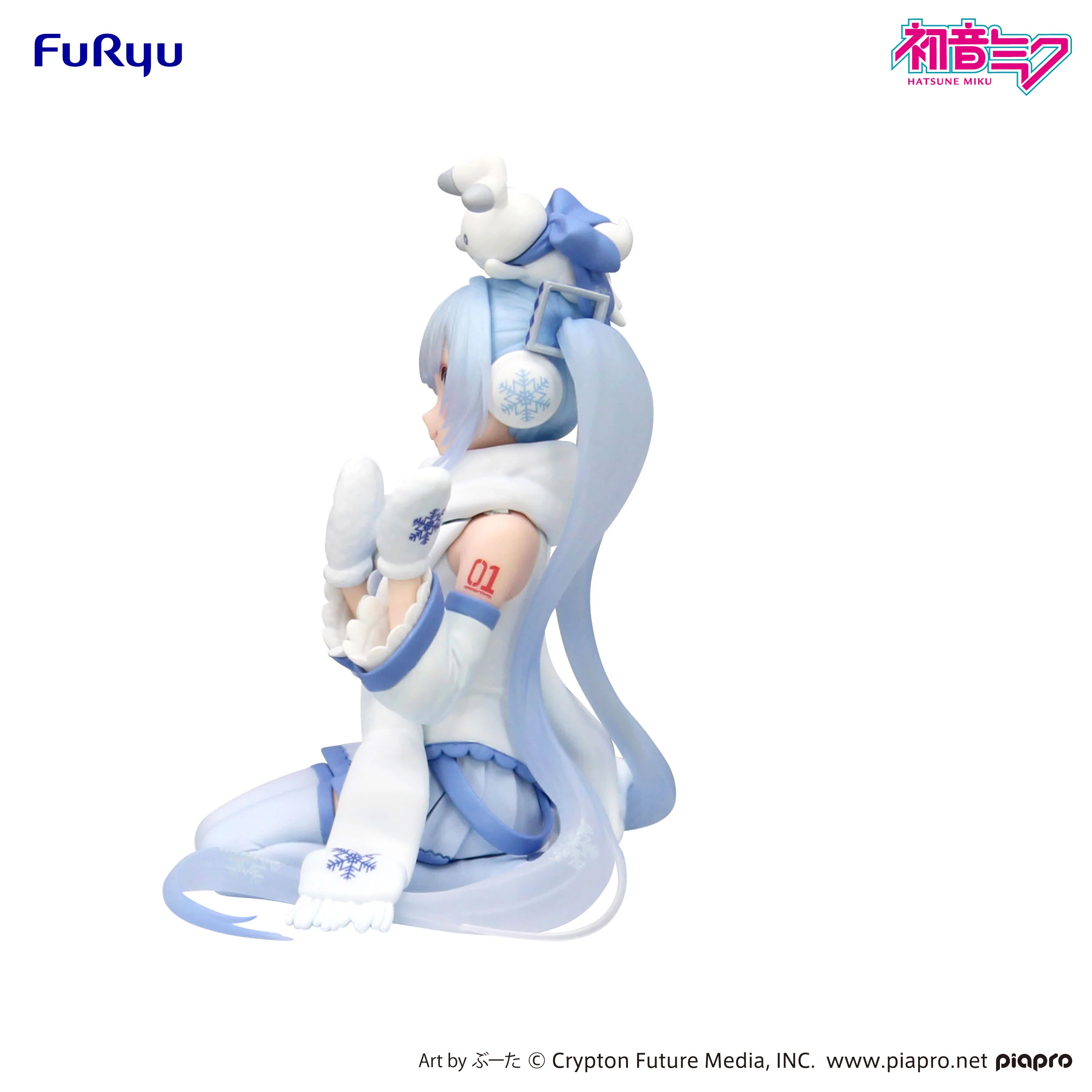 Hatsune Miku: SNOW MIKU Sky Town 10th Ver. | Noodle Stopper Figure - Image 4