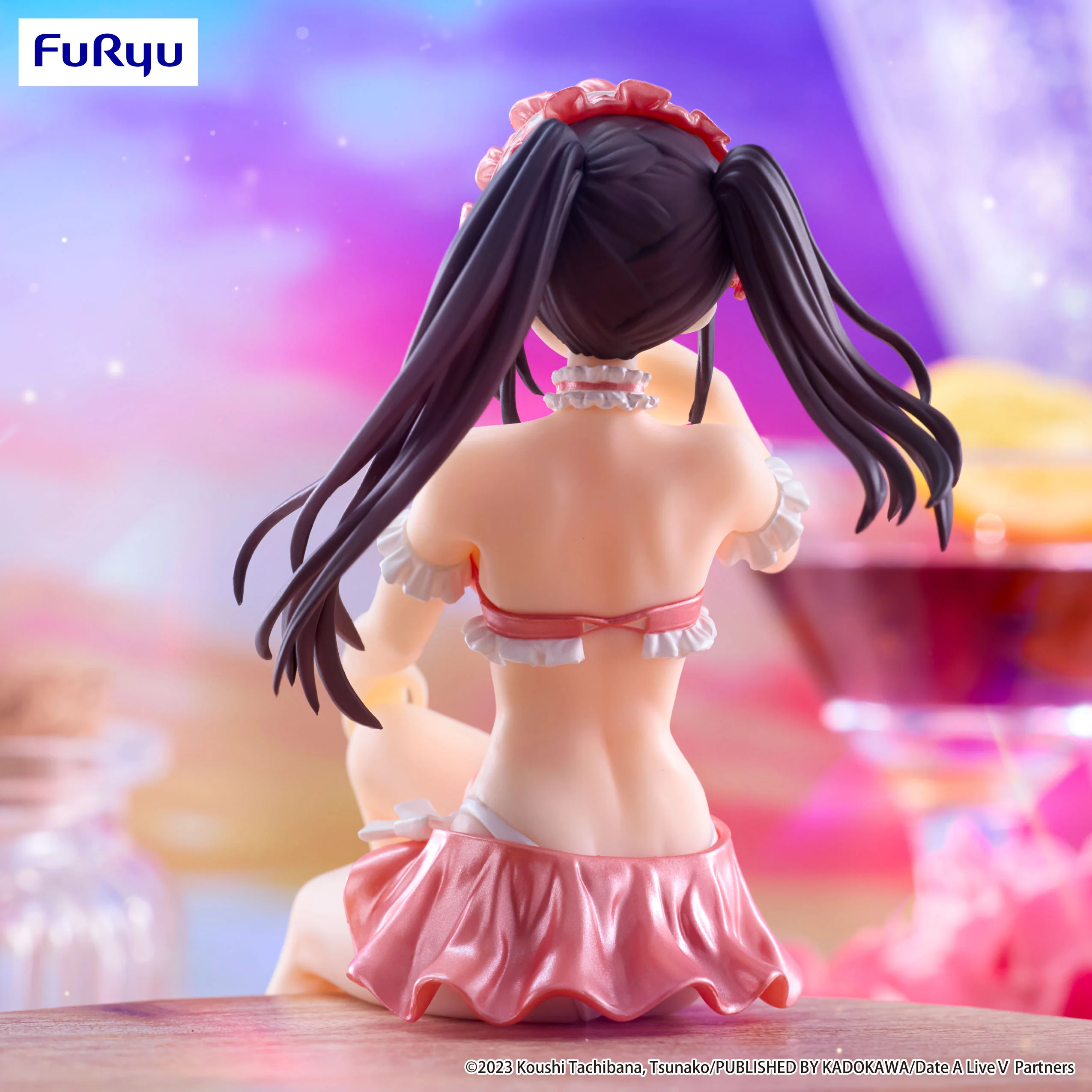 Kurumi Tokisaki: Swimsuit Pastel Red Color | Noodle Stopper Figure - Image 6