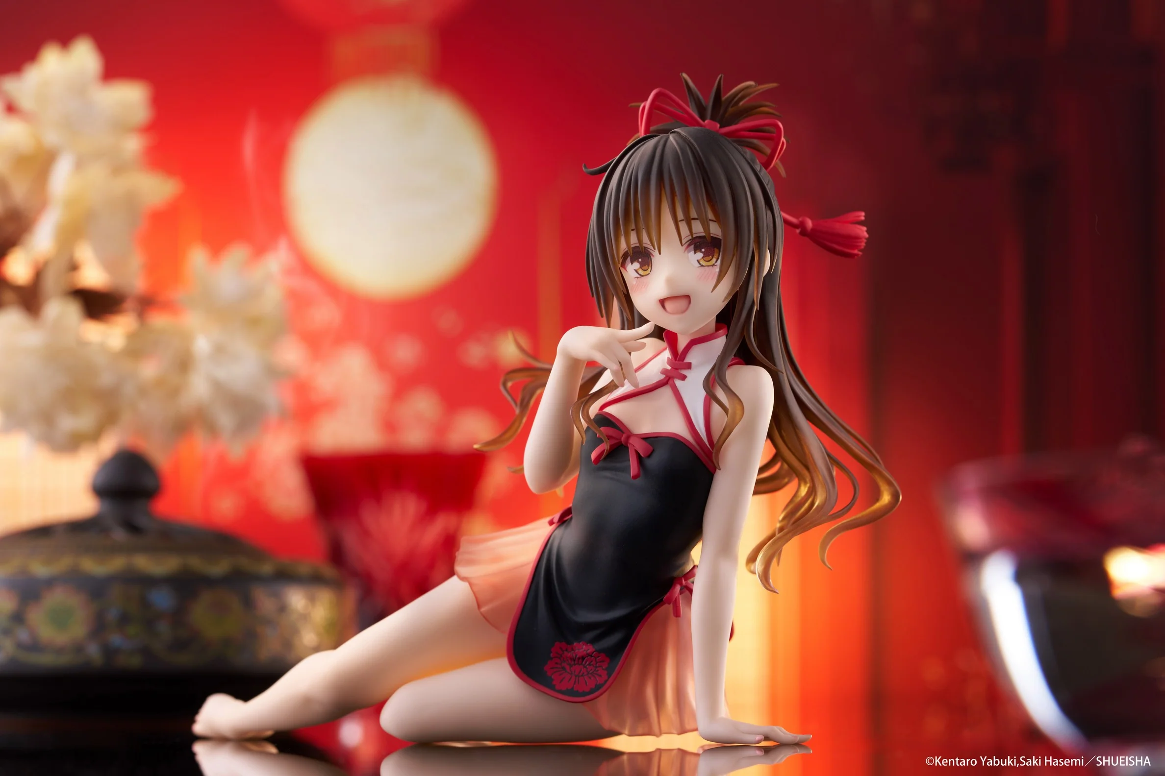 Mikan Yuki: Chinese Dress Ver. | Desktop Cute Figure - Image 13