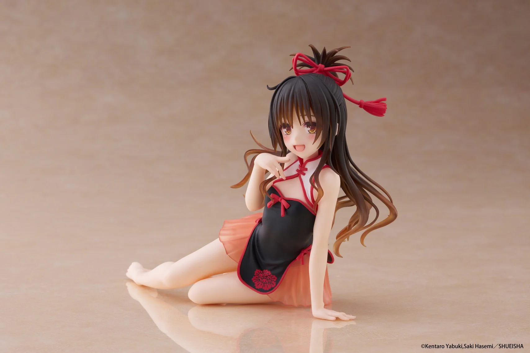 Mikan Yuki: Chinese Dress Ver. | Desktop Cute Figure - Image 3