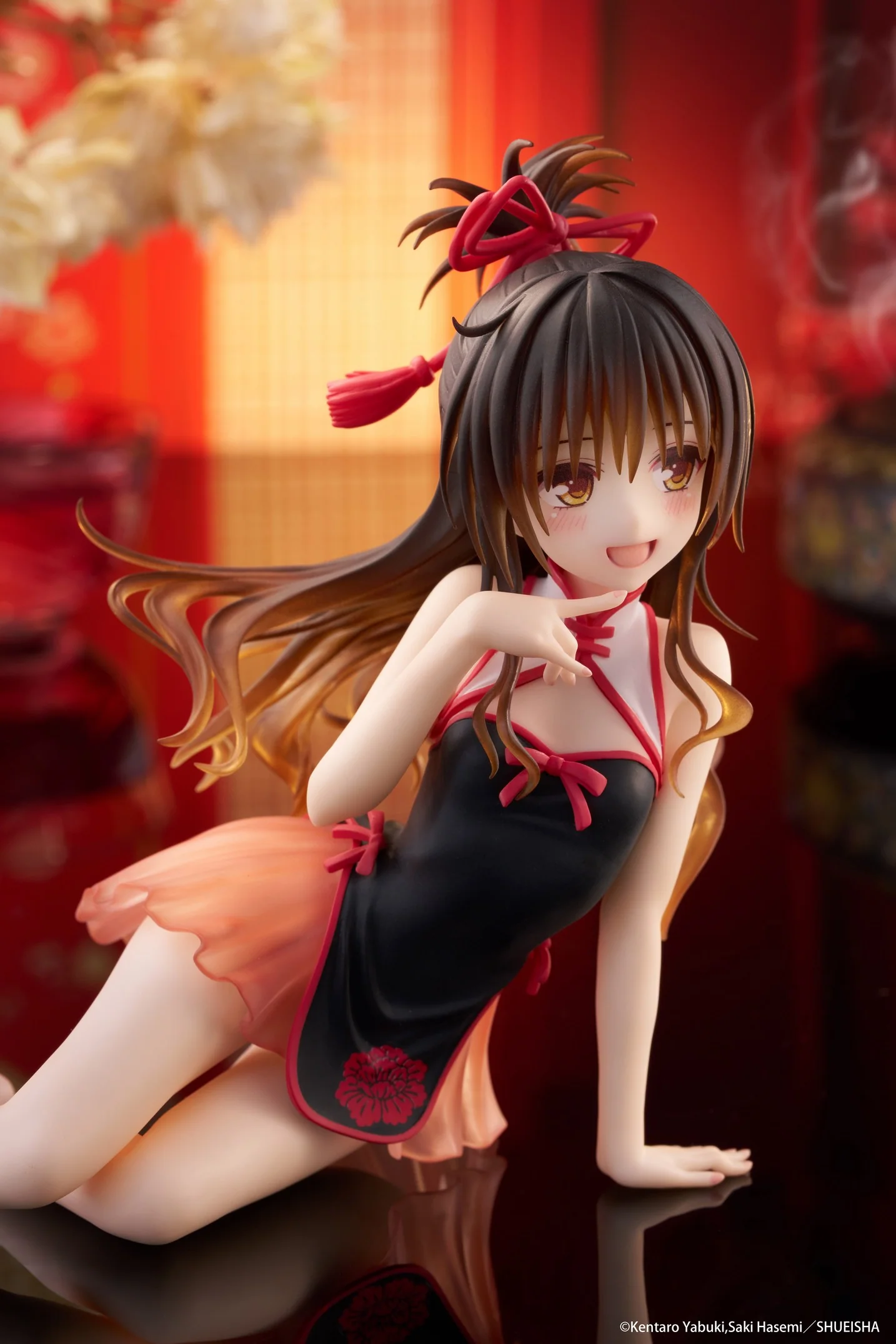 Mikan Yuki: Chinese Dress Ver. | Desktop Cute Figure - Image 6